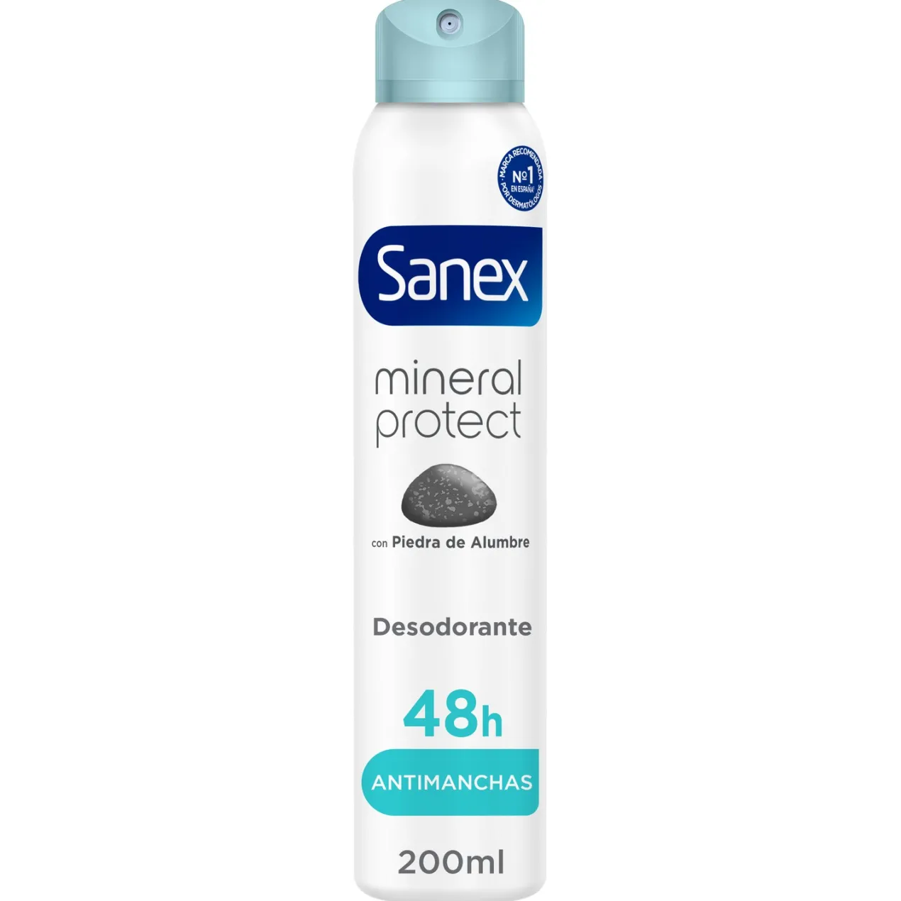 Desodorante Spray Natur Protect 48h Anti-manchas Blancas con Piedra de Alumbre