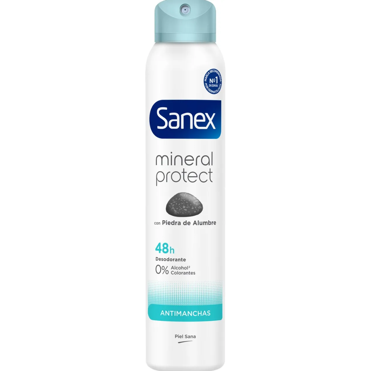Desodorante Spray Natur Protect 48h Anti-manchas Blancas con Piedra de Alumbre