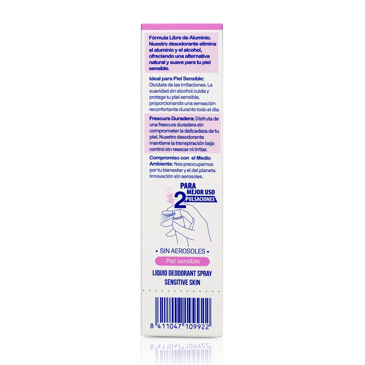 Desodorante Spray Piel Sensible