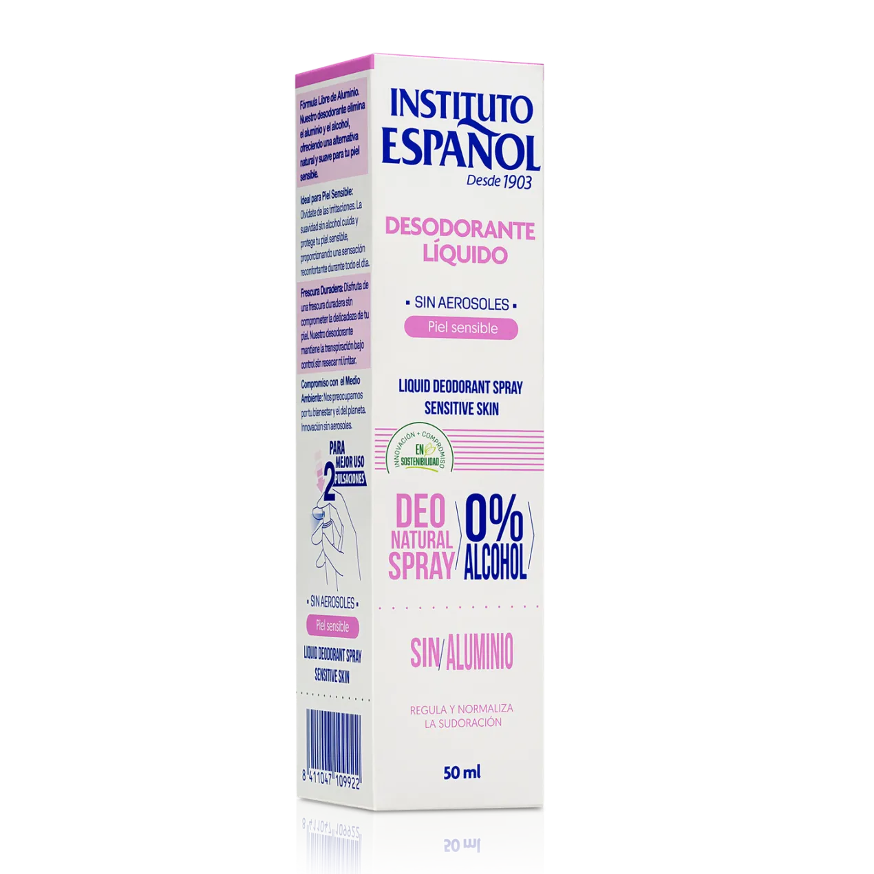 Desodorante Spray Piel Sensible
