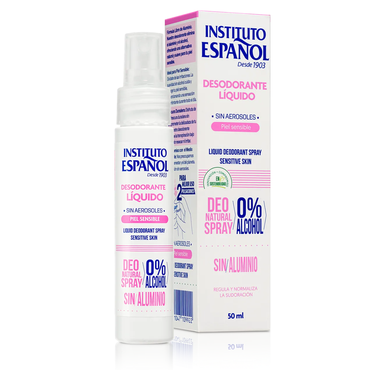 Desodorante Spray Piel Sensible