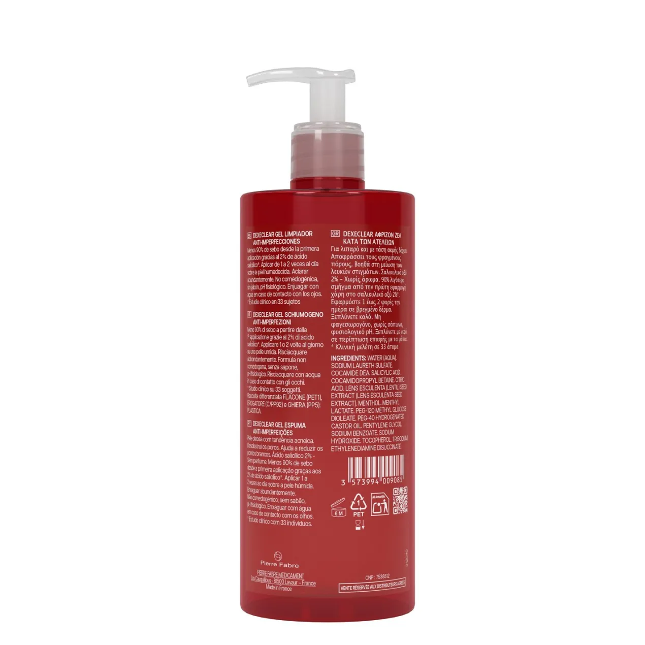Dexeclear Gel Limpiador Anti-Imperfecciones