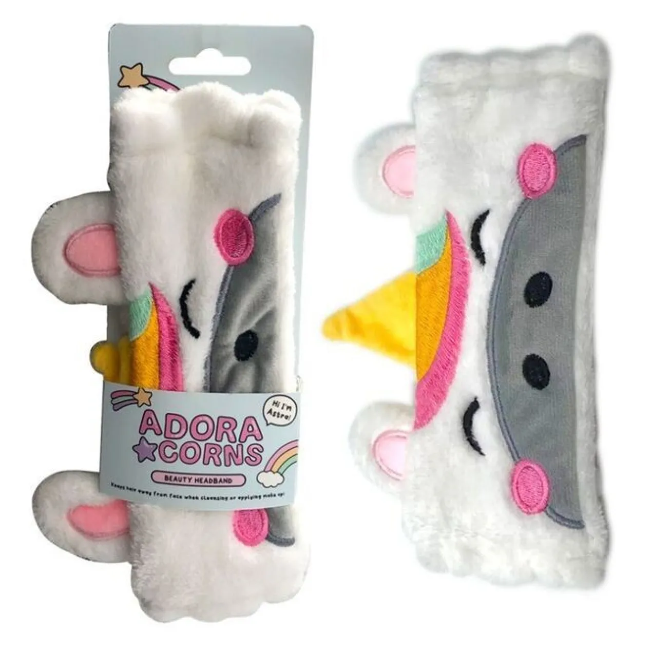Diadema Peluche Adoracorns Unicornio
