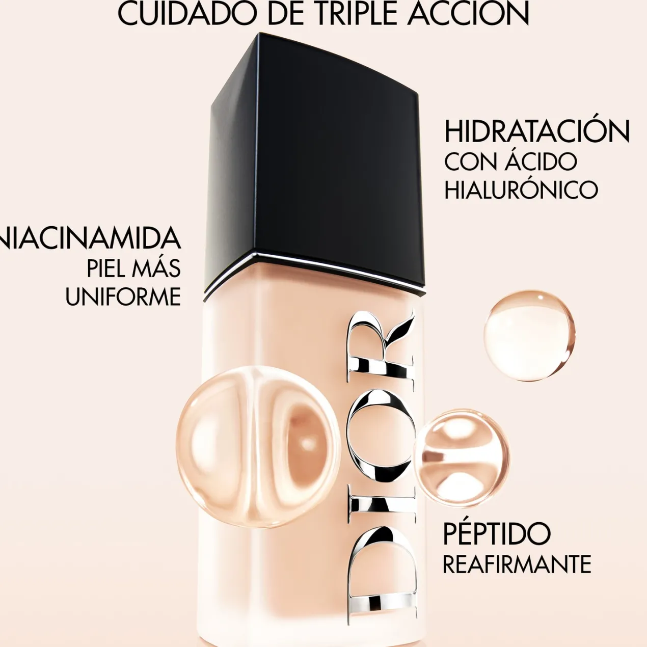 Dior Forever Skin Wear Base de maquillaje mate con efecto difuminado