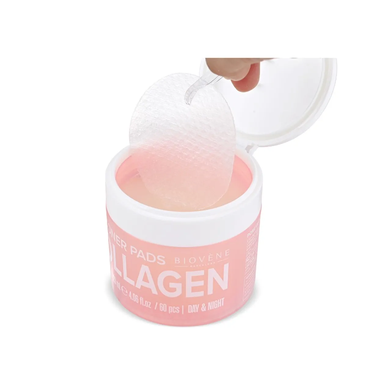 Discos De Gel Tonificante Con Colageno Pore Clear