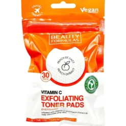 Discos Limpiadores Faciales Exfoliantes Vitamina C