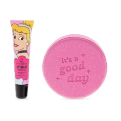 Disney Princess Bomba de Baño + Bálsamo Labial