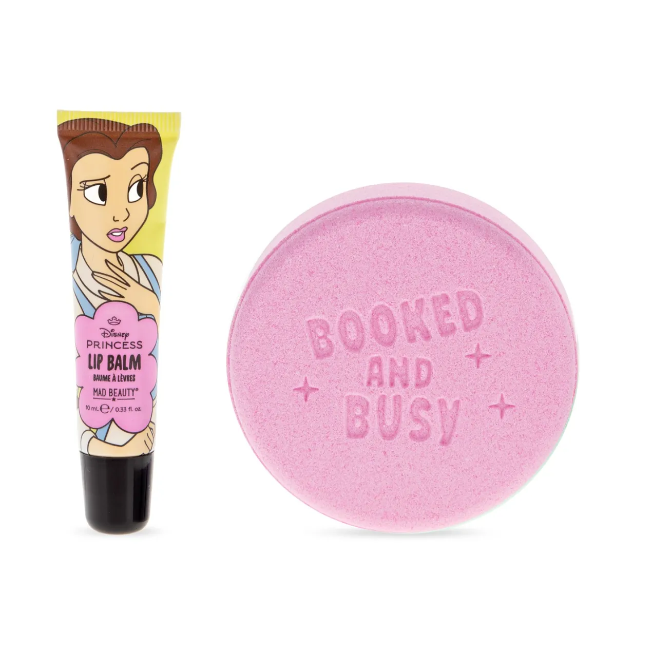 Disney Princess Bomba de Baño + Bálsamo Labial