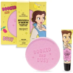 Disney Princess Bomba de Baño + Bálsamo Labial