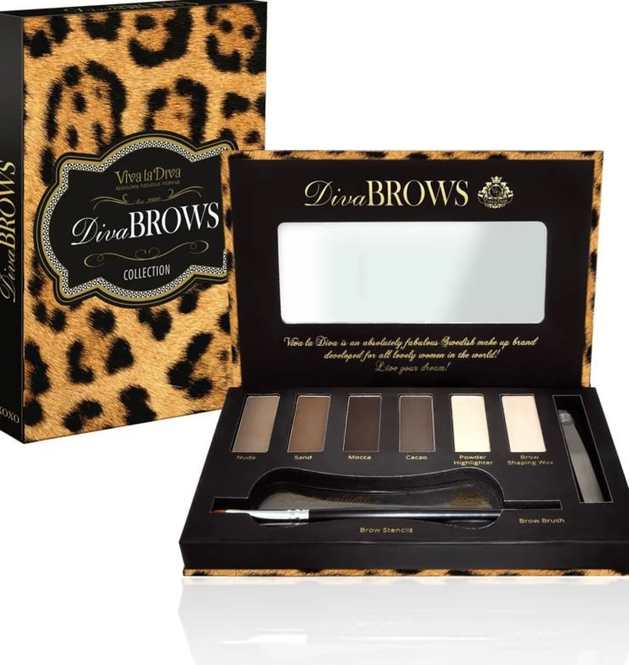 Diva Brows Paleta para Cejas
