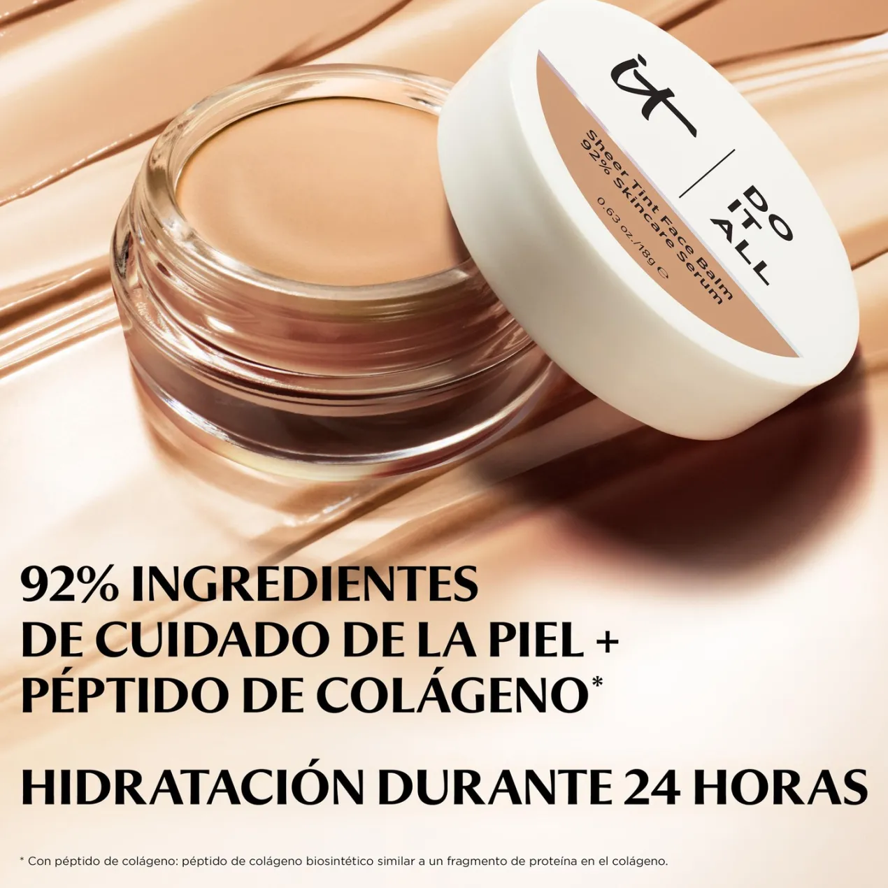 Do It All Sheer Tint Face Balm + Péptidos De Colágeno