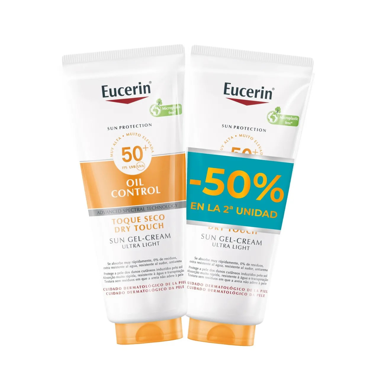 Dry Touch Duplo Crema Solar SPF 50