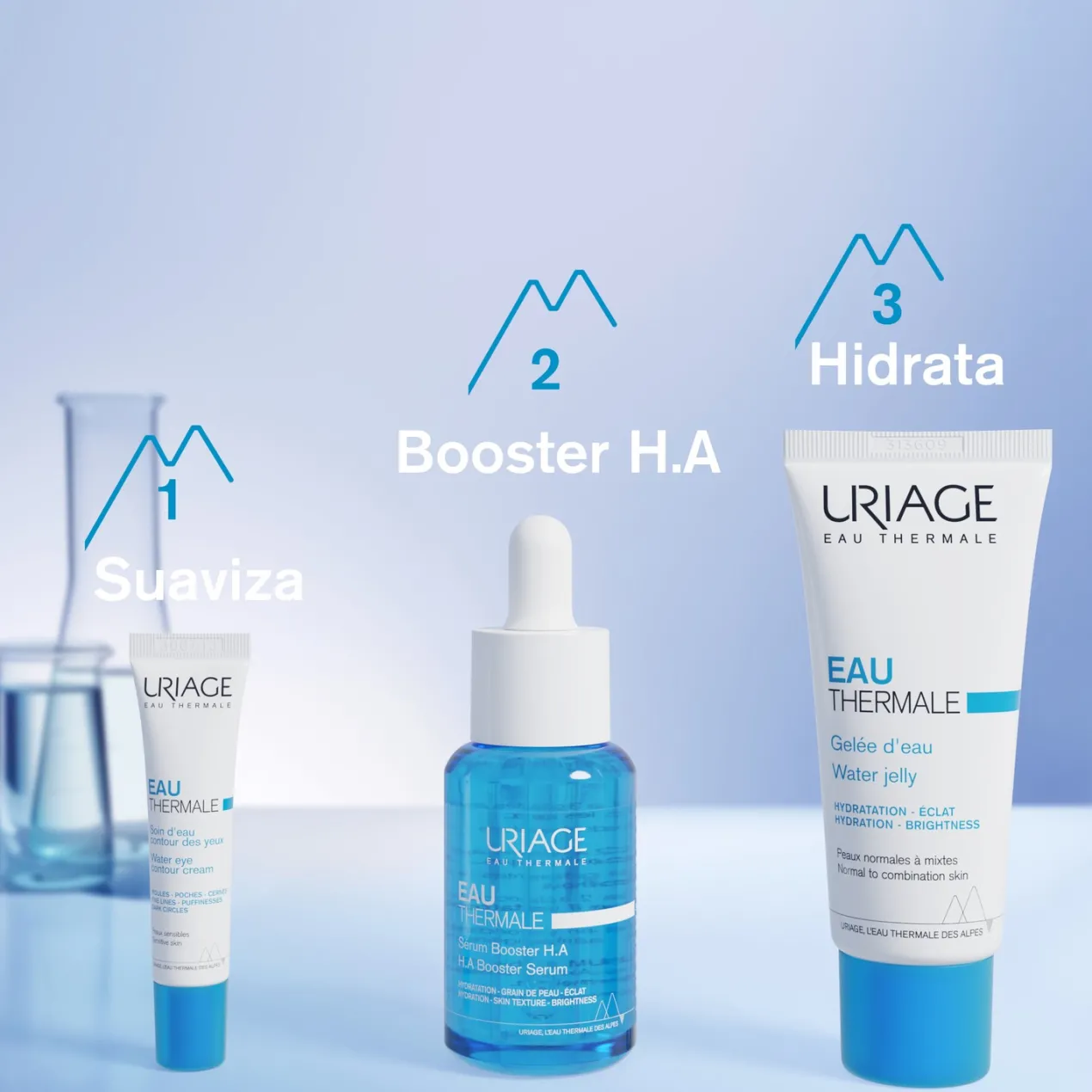 Eau Thermale Gel de Agua