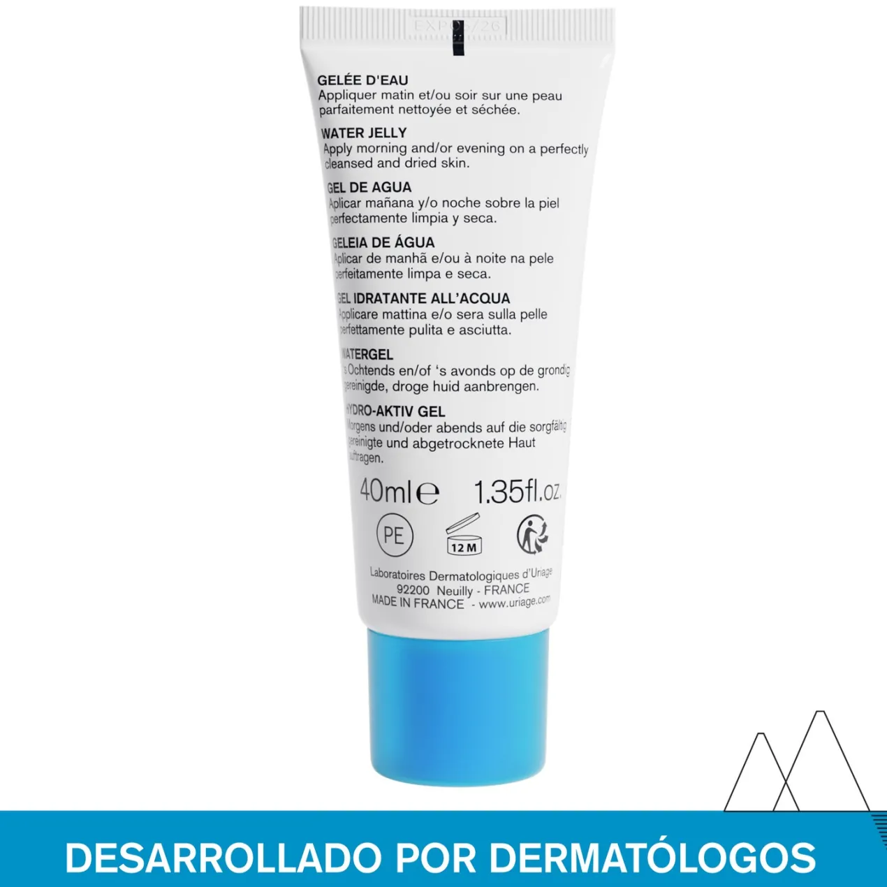 Eau Thermale Gel de Agua