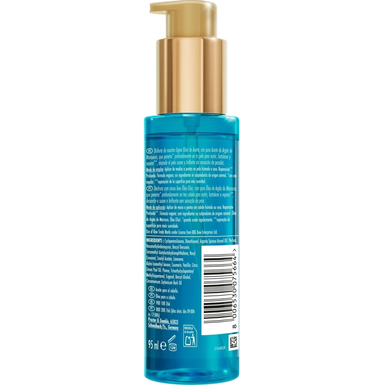 Elixir Reparador Profundo Con Aceite De Argán De Marruecos