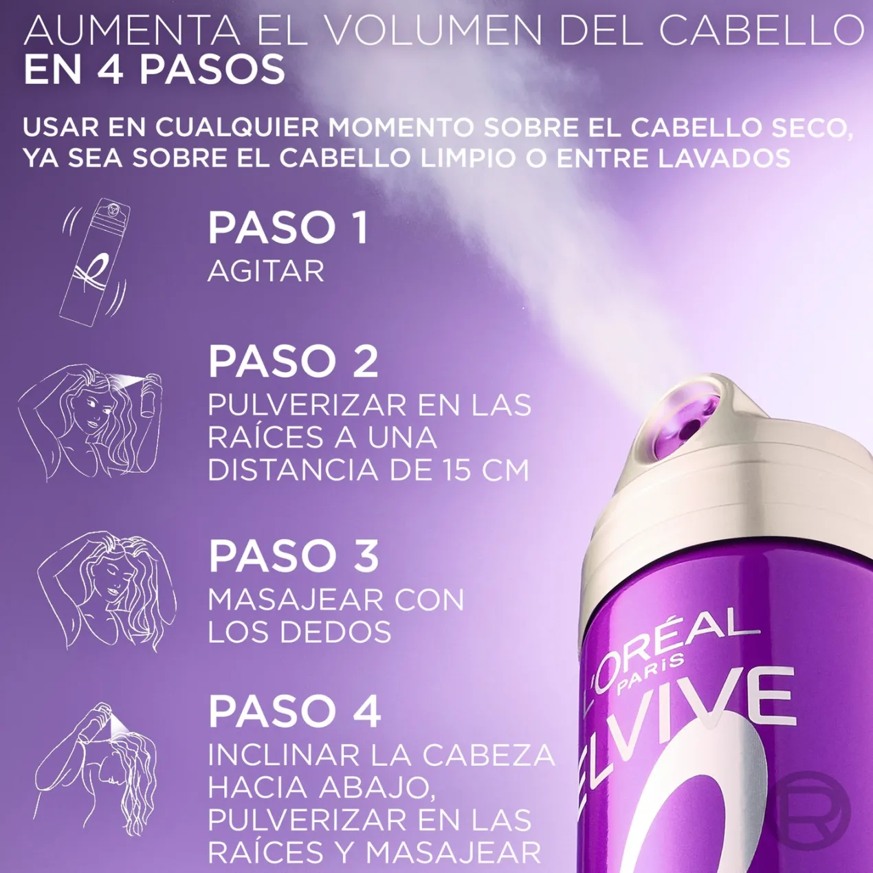 Elvive Big Hair Day Spray Voluminizador