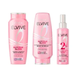 Elvive Glycolic Gloss Sérum Glass Hair sin Aclarado