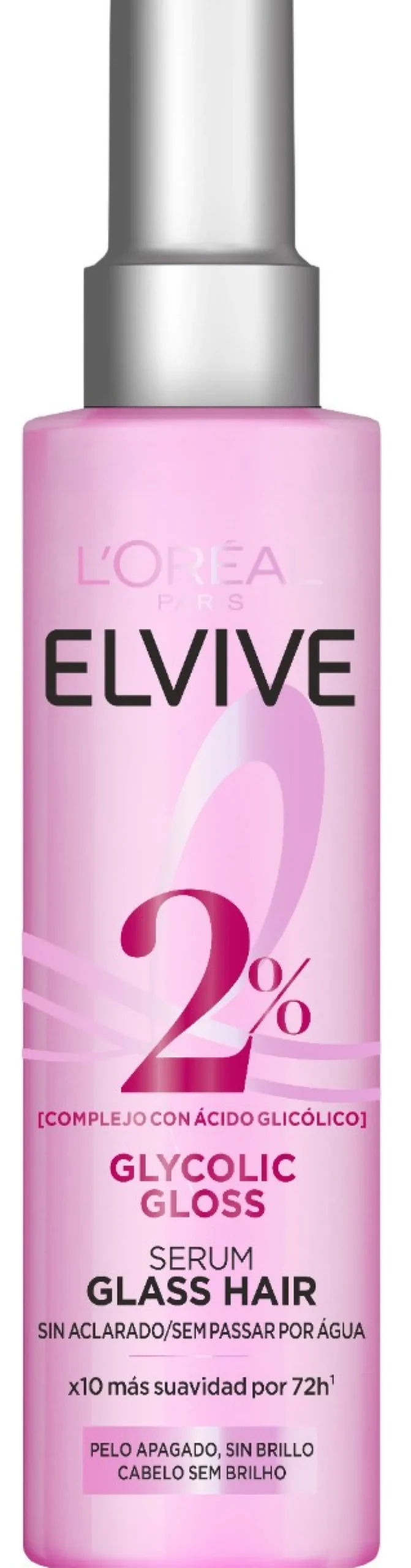 Elvive Glycolic Gloss Sérum Glass Hair sin Aclarado