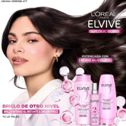 Elvive Glycolic Gloss Sérum Glass Hair sin Aclarado