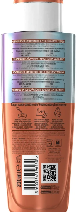 Elvive Growth Booster Champú Anticaída