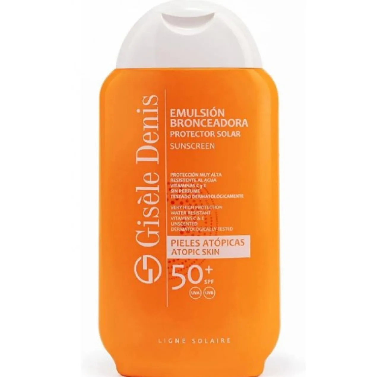 Emulsión Bronceadora Protector Solar Pieles Atópicas SPF 50+