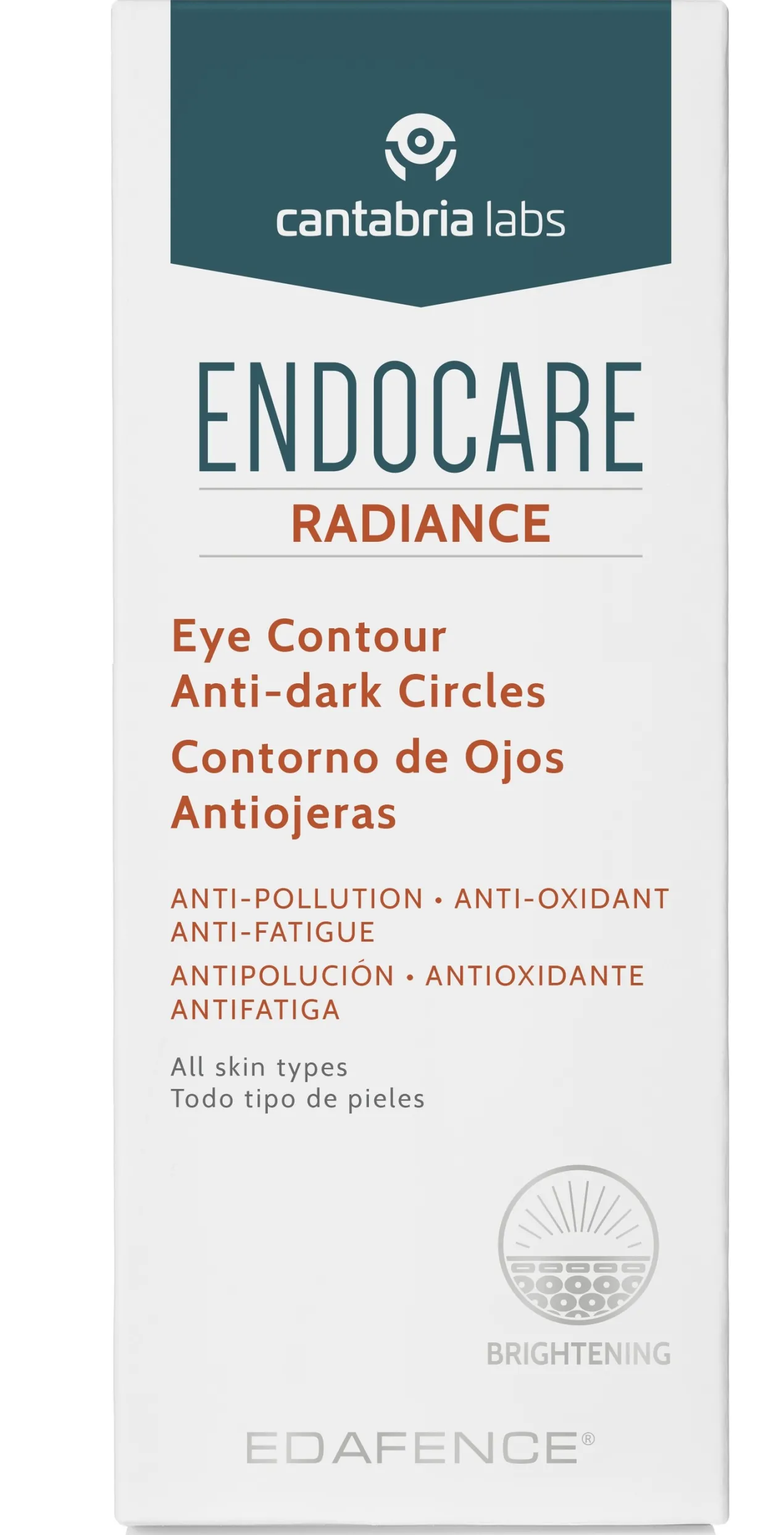 Endocare Radiance Contorno de Ojos Antiojeras