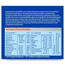 Energy 50+ Comprimidos