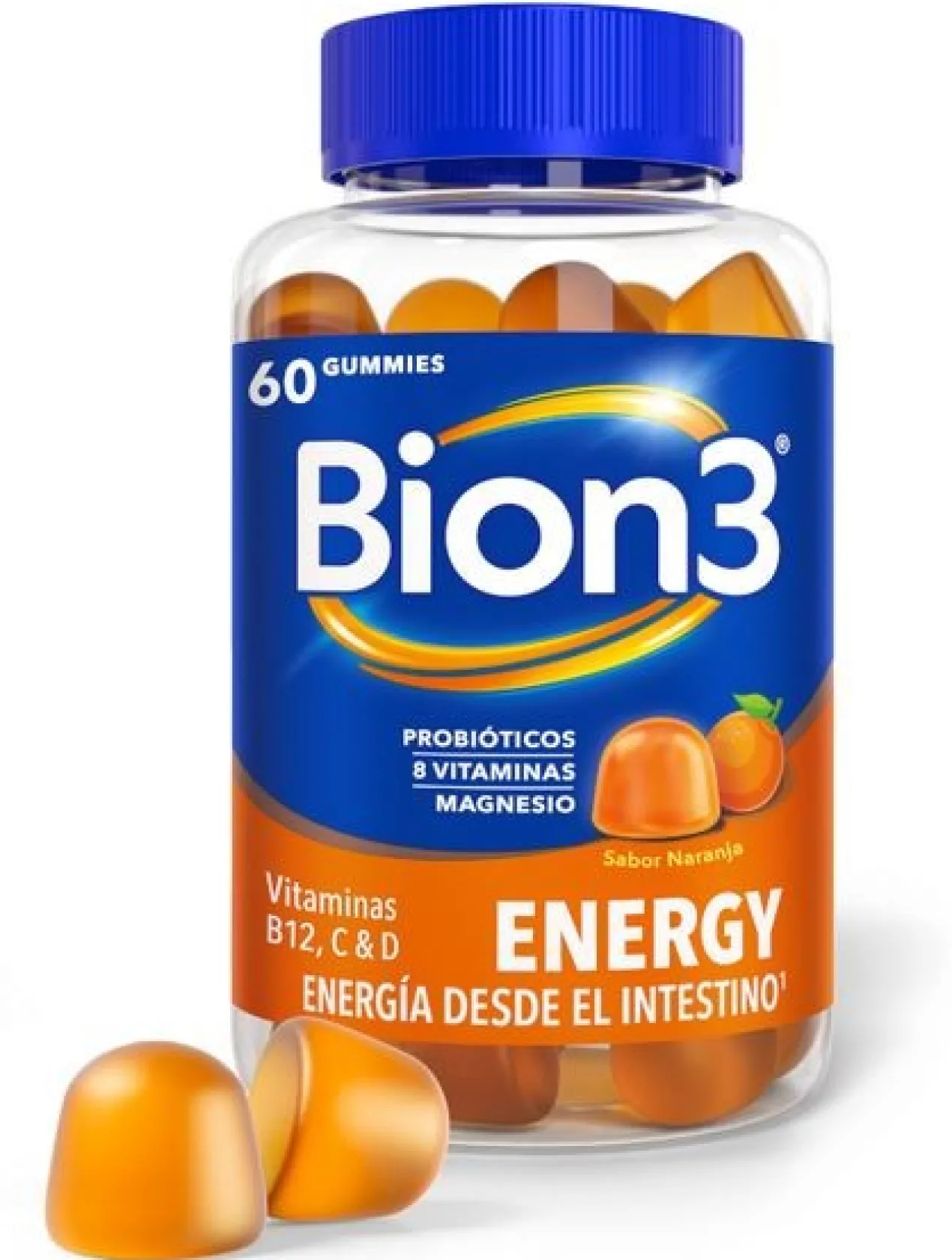 Energy Gummies Vitaminas B12, C & D