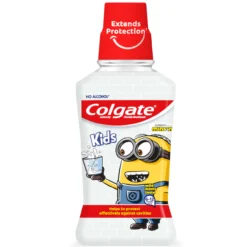 Enjuague Bucal Minions Anticaries para Niños 6-12 Años