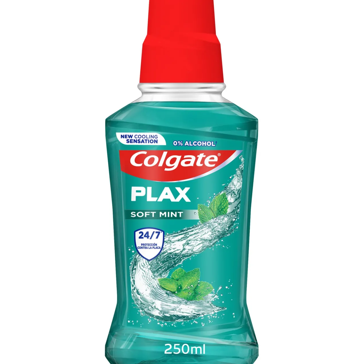 Enjuague Bucal Plax Soft Mint Protección 24h Antibacteriano