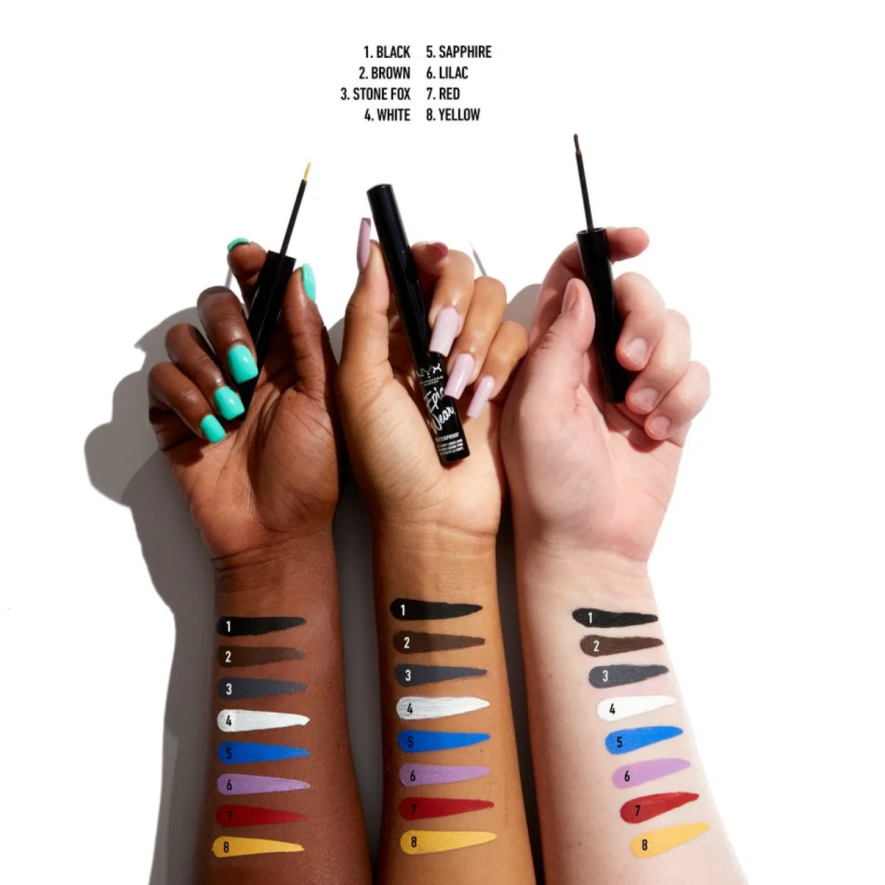 Epic Wear Eyeliner líquido semi permanente