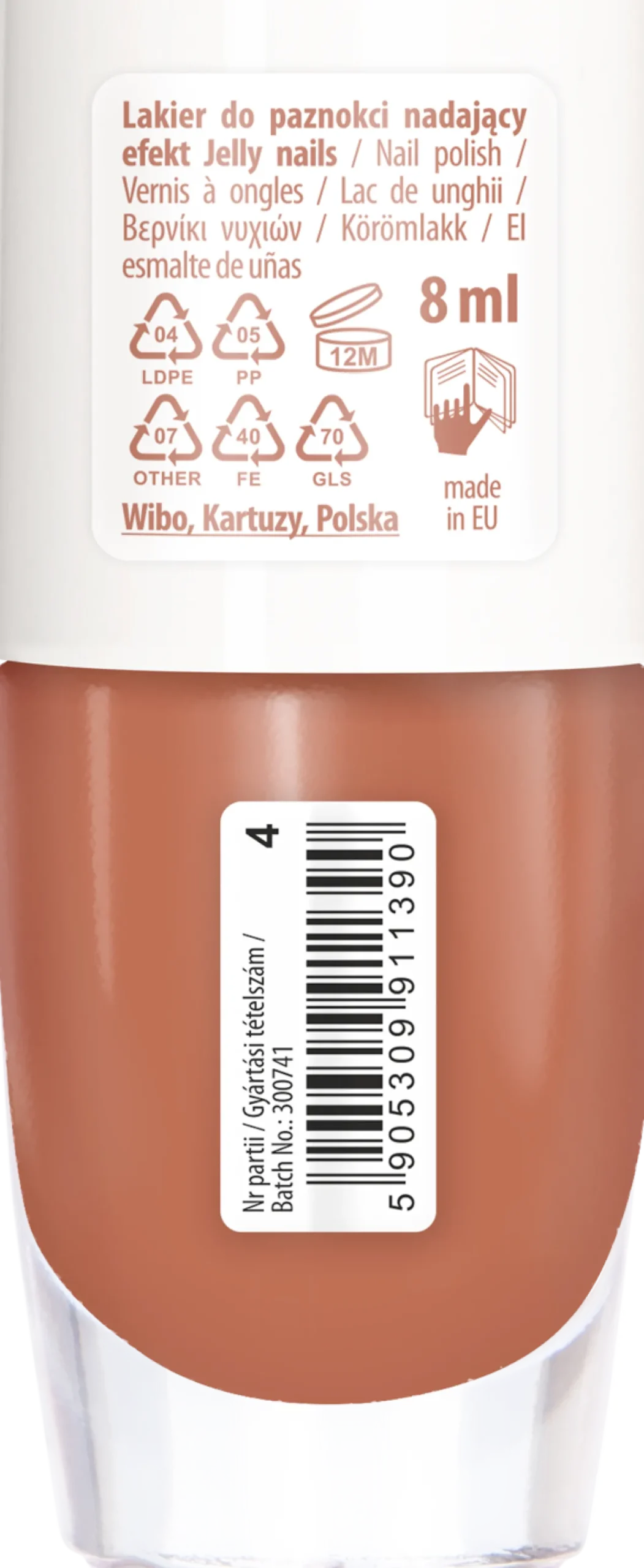 Esmalte de Uñas Jelly Nail Polish