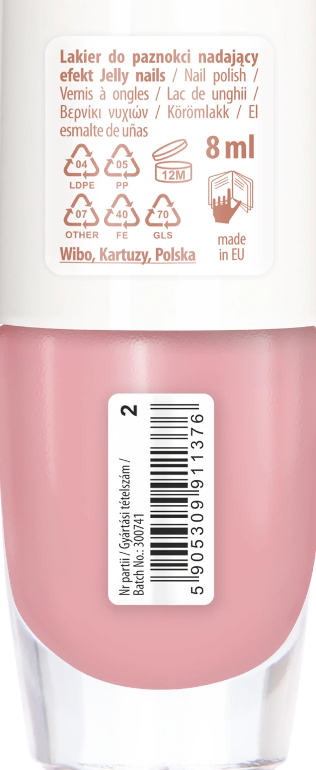 Esmalte de Uñas Jelly Nail Polish