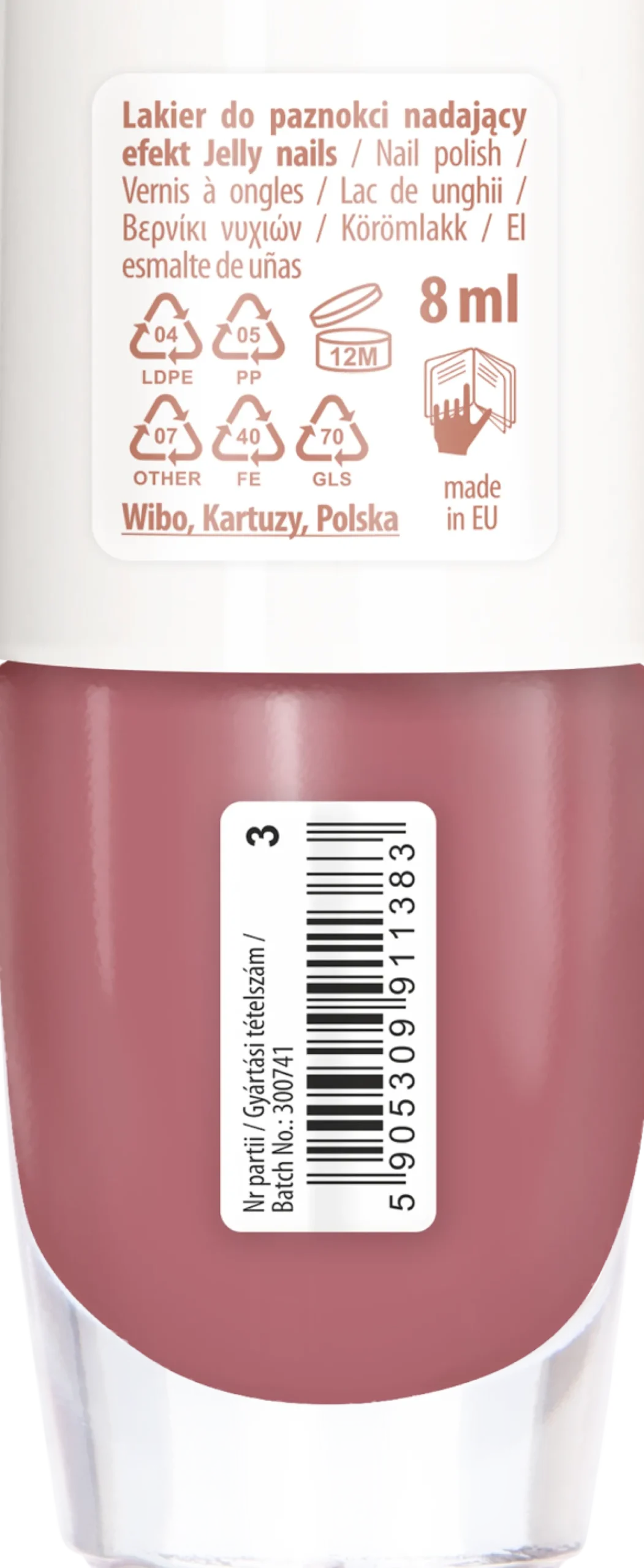 Esmalte de Uñas Jelly Nail Polish
