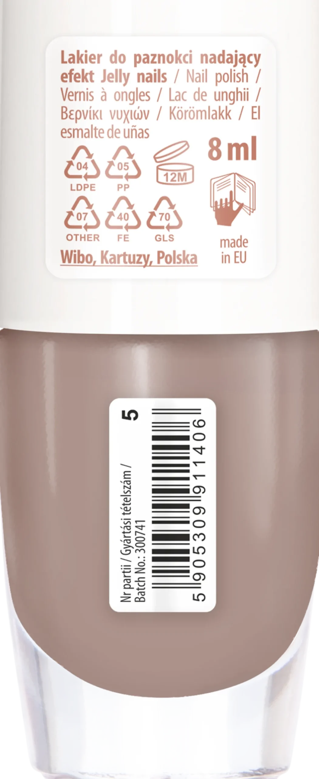 Esmalte de Uñas Jelly Nail Polish