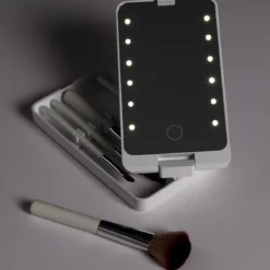 Espejo Led con Pinceles