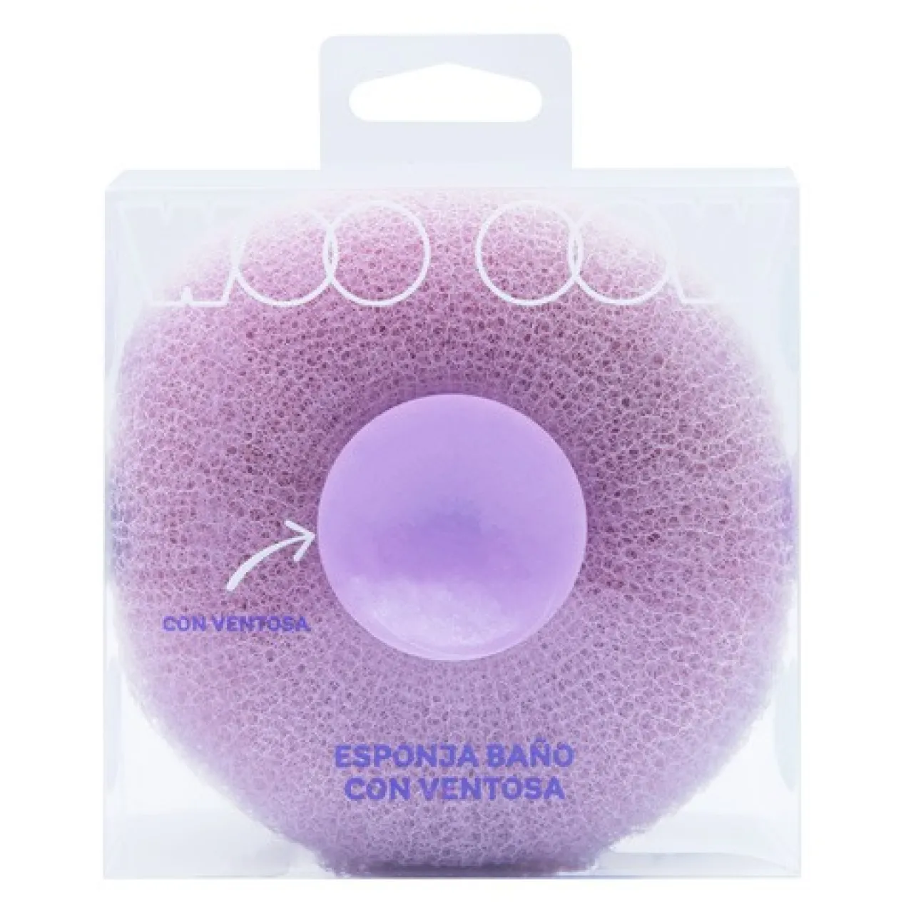 Esponja Baño Con Ventosa