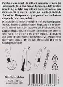 Esponja de Maquillaje Multifunción Double No Trouble