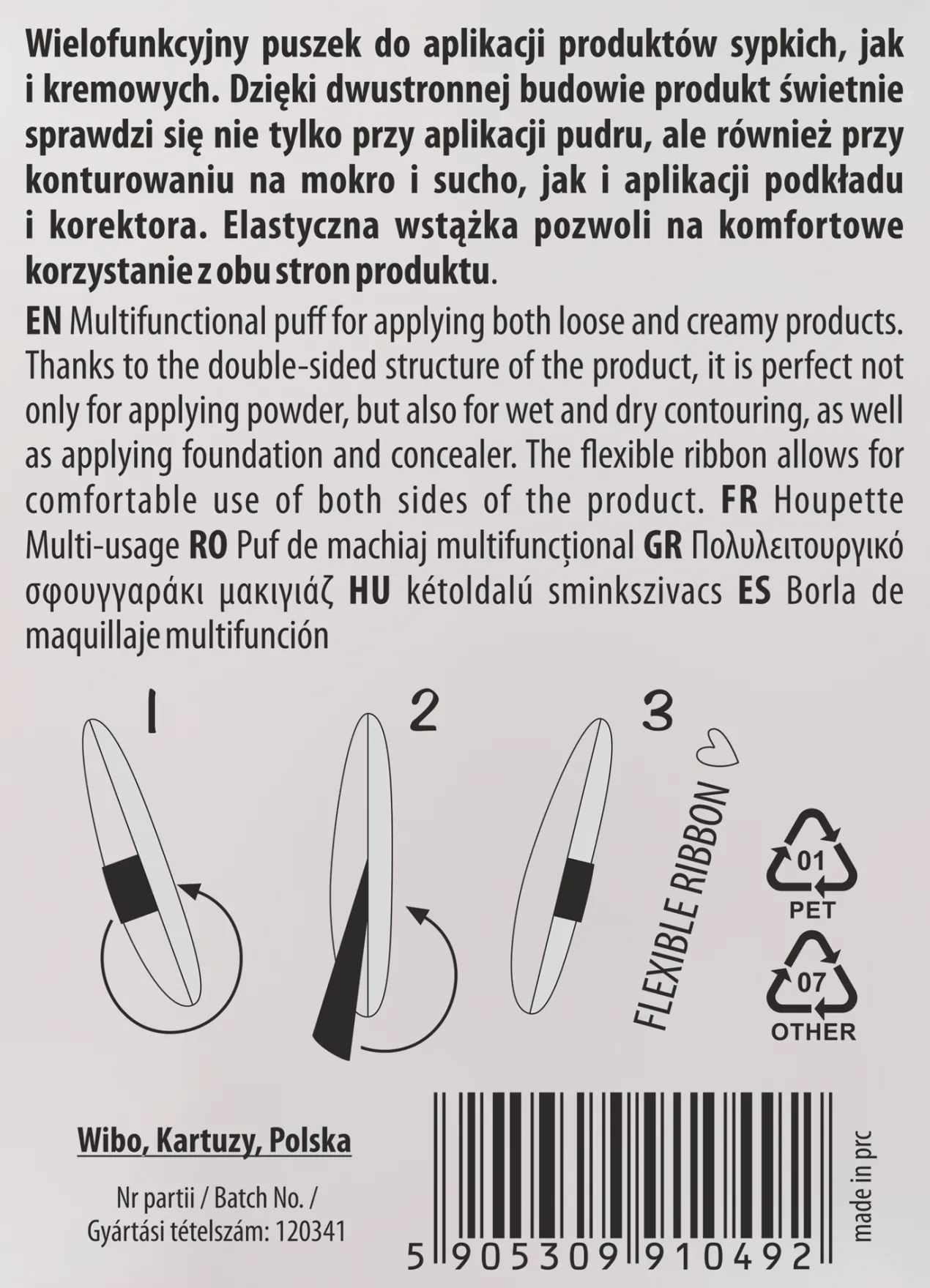 Esponja de Maquillaje Multifunción Double No Trouble