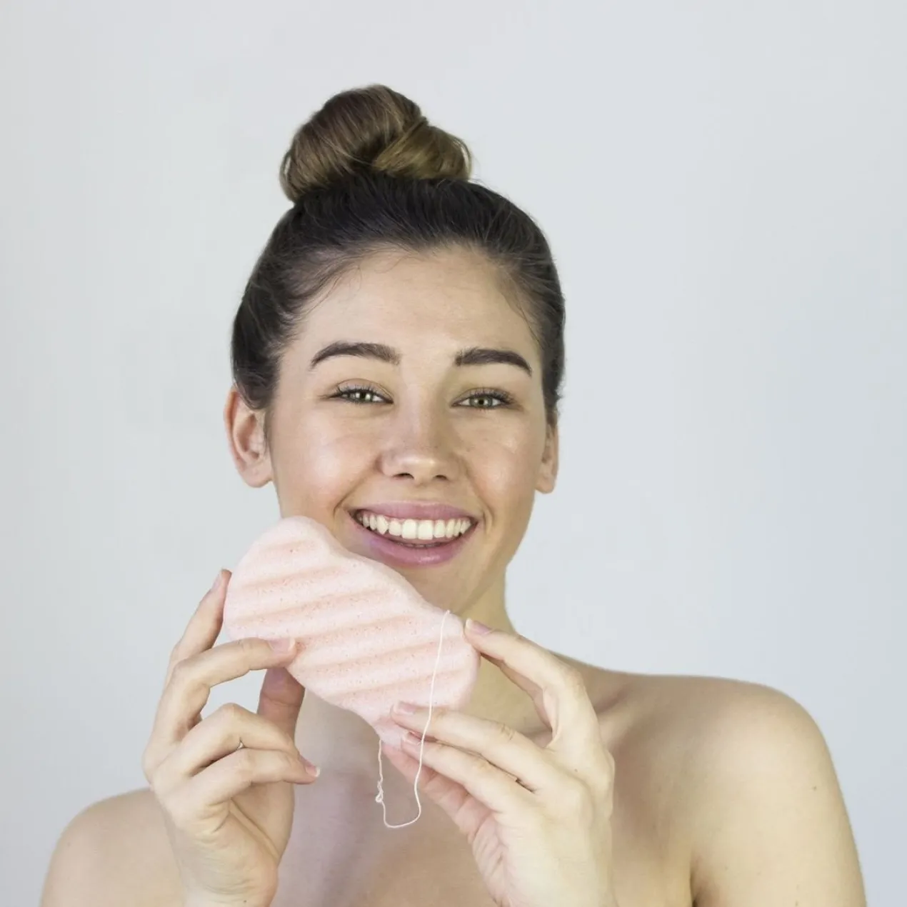 Esponja Konjac Arcilla Rosa