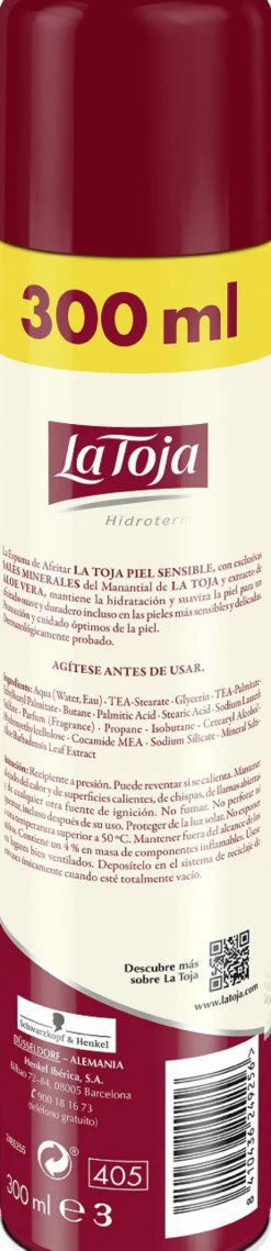 Espuma Afeitar