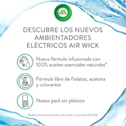 Essentials Oils Ambientador Eléctrico Nenuco Difusor Eléctrico y Recambio