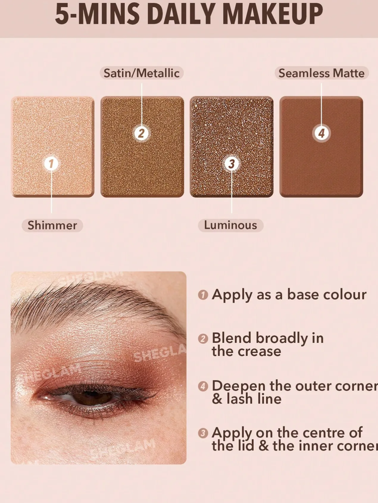 Essential Square Paleta de Sombra de Ojos