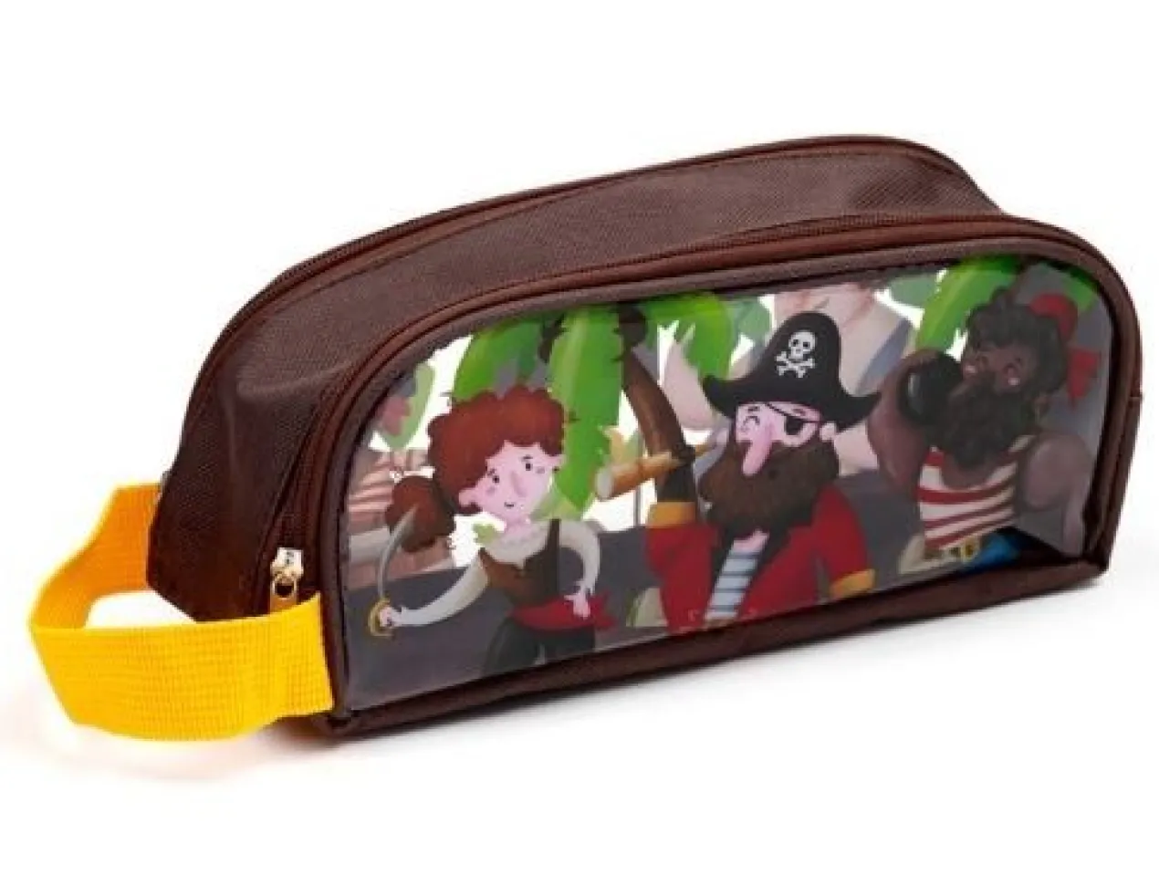 Estuche Adoramals Transparente Piratas Jolly
