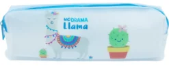 Estuche Escolar Semitransparente Llama
