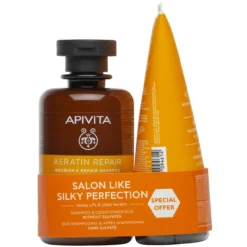 Estuche Keratin Repair Champú y Acondicionador Sin Sulfatos