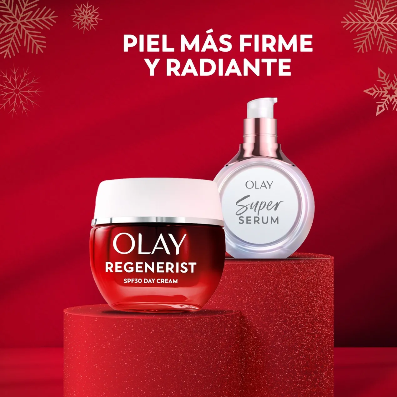 Estuche Olay Regenerist SPF30 Day Cream + Sérum 5 en 1