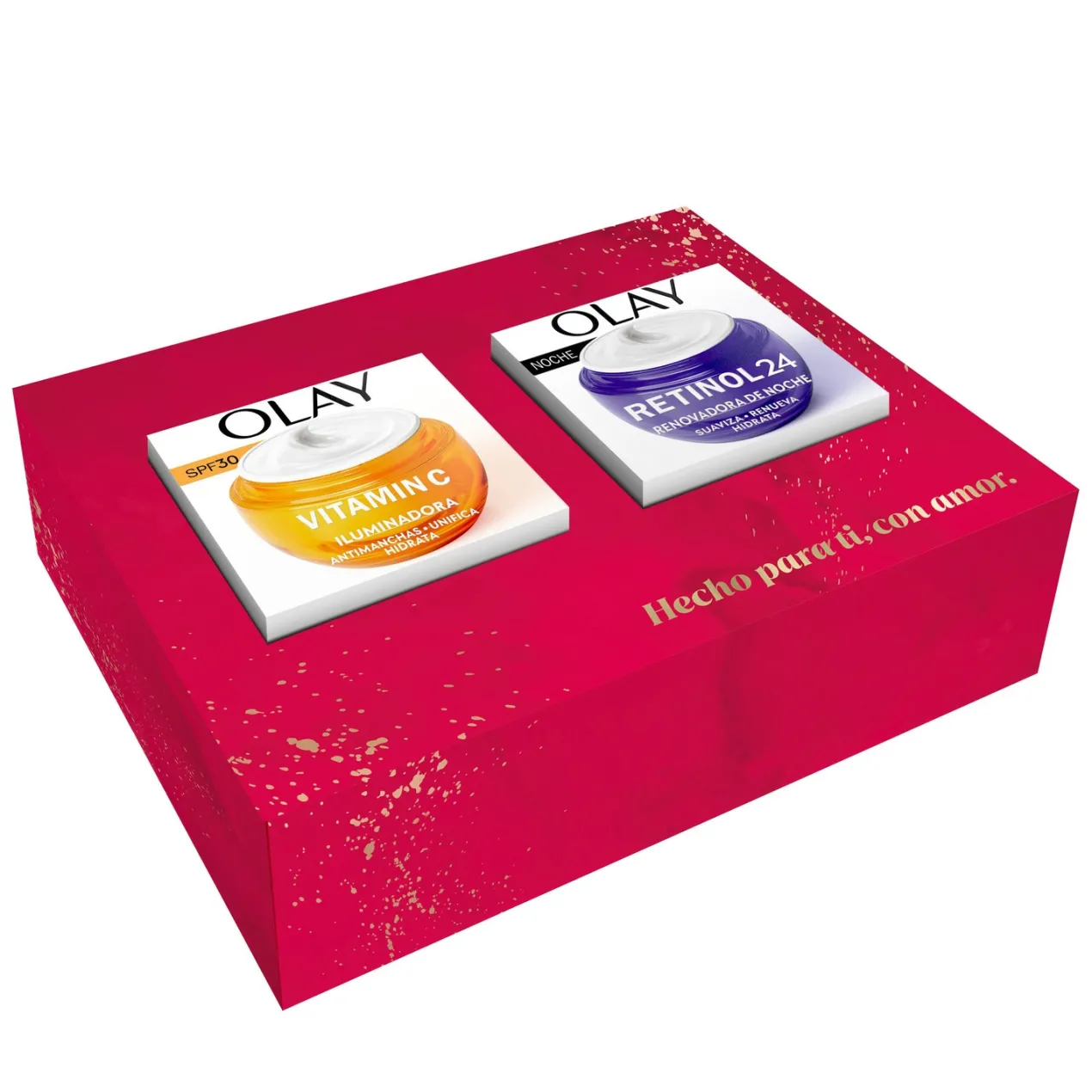 Estuche Olay Vitamina C + Crema de noche con Retinol