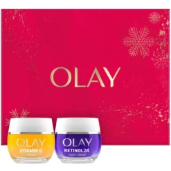 Estuche Olay Vitamina C + Crema de noche con Retinol