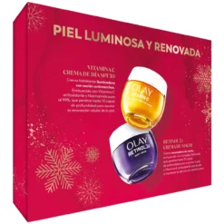Estuche Olay Vitamina C + Crema de noche con Retinol